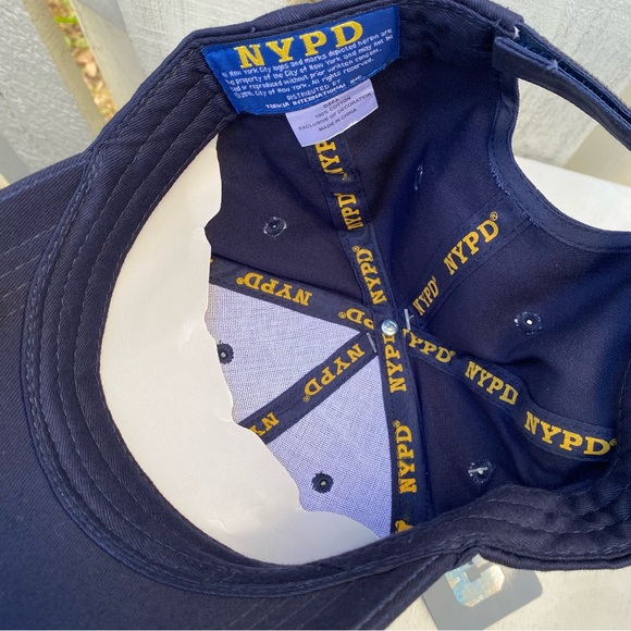 NYPD Embroidered Blue Ball Cap Souvenir Hat - Picture 3 of 6